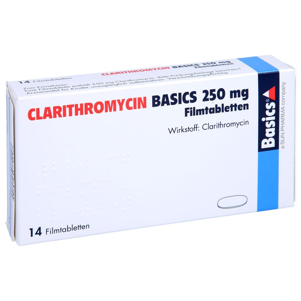 Clarithromycin BASICS 250 mg