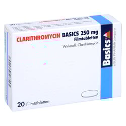 Clarithromycin BASICS 250 mg