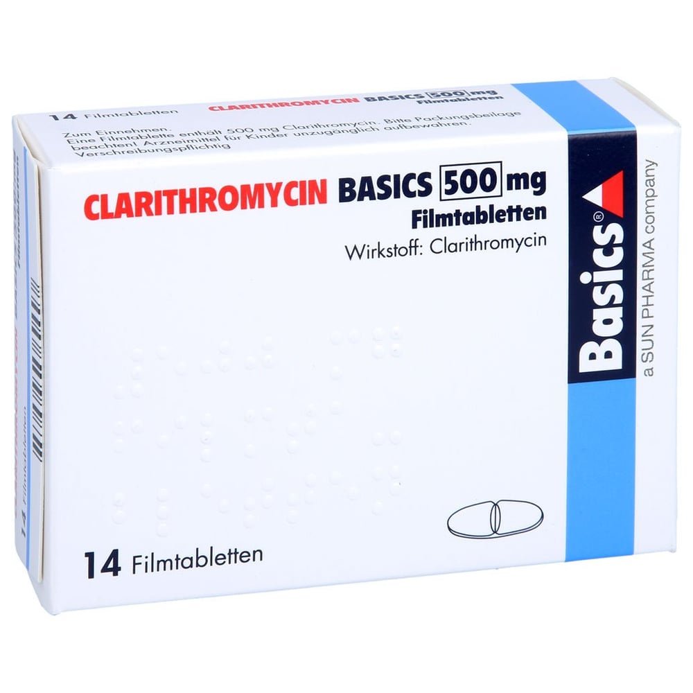 Clarithromycin BASICS 500 mg