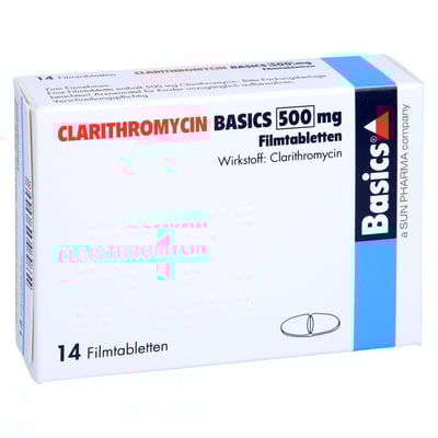Clarithromycin BASICS 500 mg