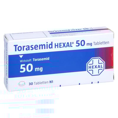 Torasemid HEXAL 50 mg