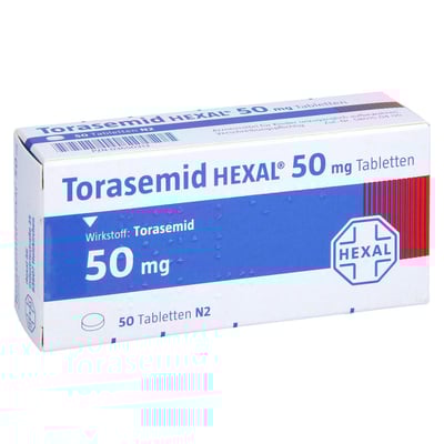 Torasemid HEXAL 50 mg