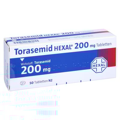 Torasemid HEXAL 200 mg