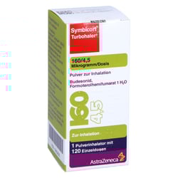 Symbicort Turbohaler 160/4,5 Mikrogramm/Dosis