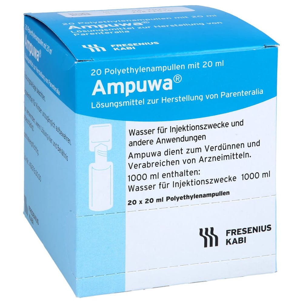 Ampuwa Plastikampullen Injektions-/Infusionslsg.