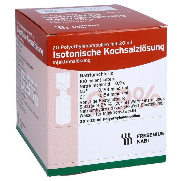 Kochsalzlösung 0,9% Plastikamp.Fresenius