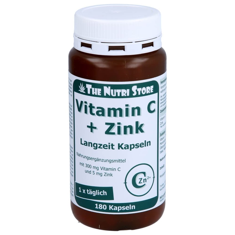Vitamin C 300 + Zink 5 Langzeit