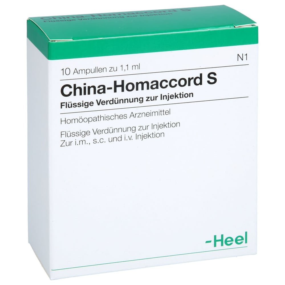 China Homaccord S Ampullen