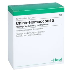 China Homaccord S Ampullen
