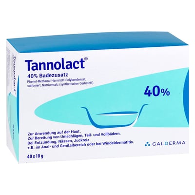 Tannolact 40% Badezusatz Beutel