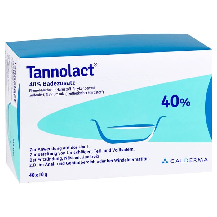 Tannolact 40% Badezusatz Beutel