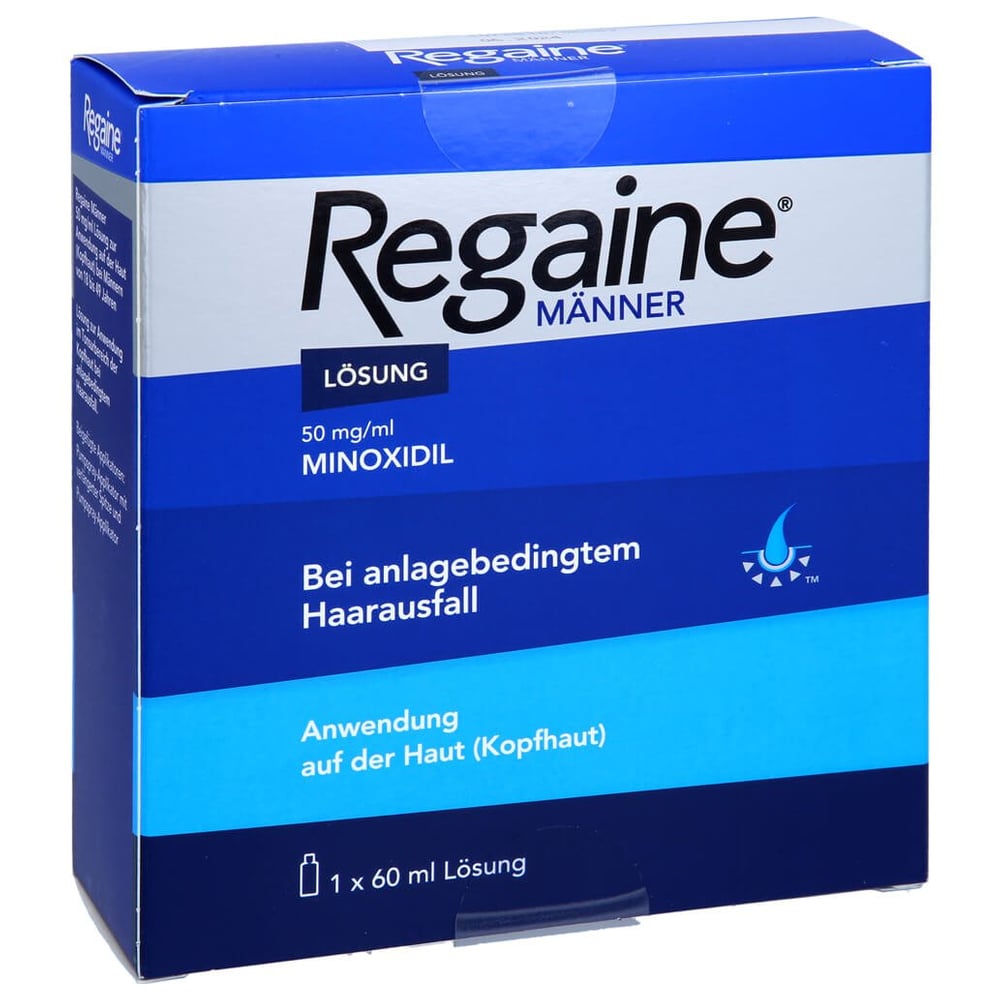 Regaine Männer 50 mg/ml Lösung zur Anwendung auf der Haut (Kopfhaut)
