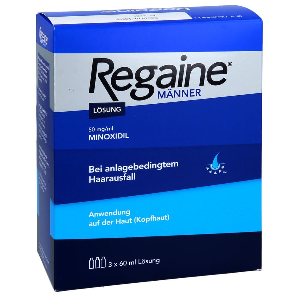 Regaine Männer 50 mg/ml Lösung zur Anwendung auf der Haut (Kopfhaut)