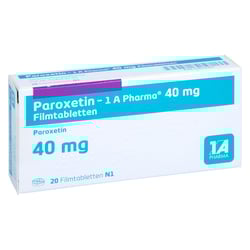Paroxetin-1 A Pharma 40mg Filmtabletten