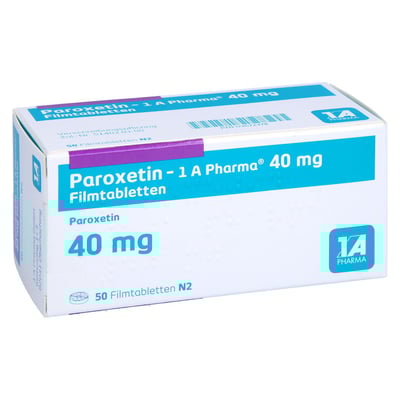 Paroxetin-1 A Pharma 40mg Filmtabletten