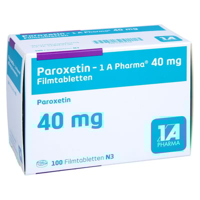 Paroxetin-1 A Pharma 40mg Filmtabletten