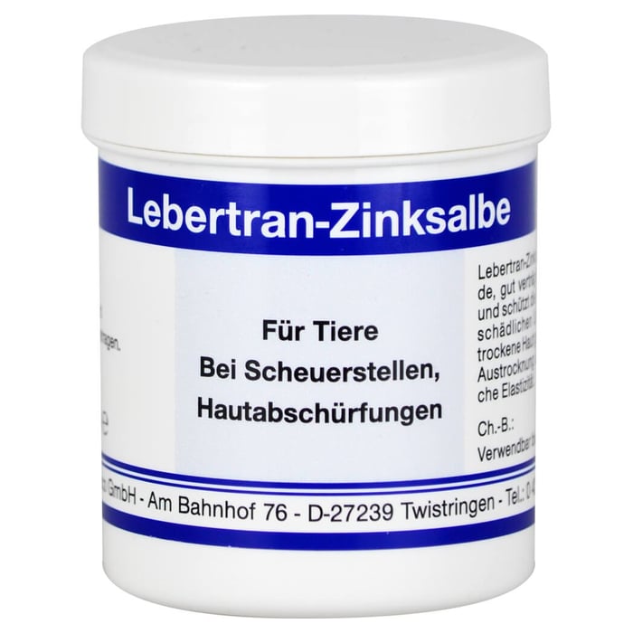 Lebertran Zinksalbe vet.