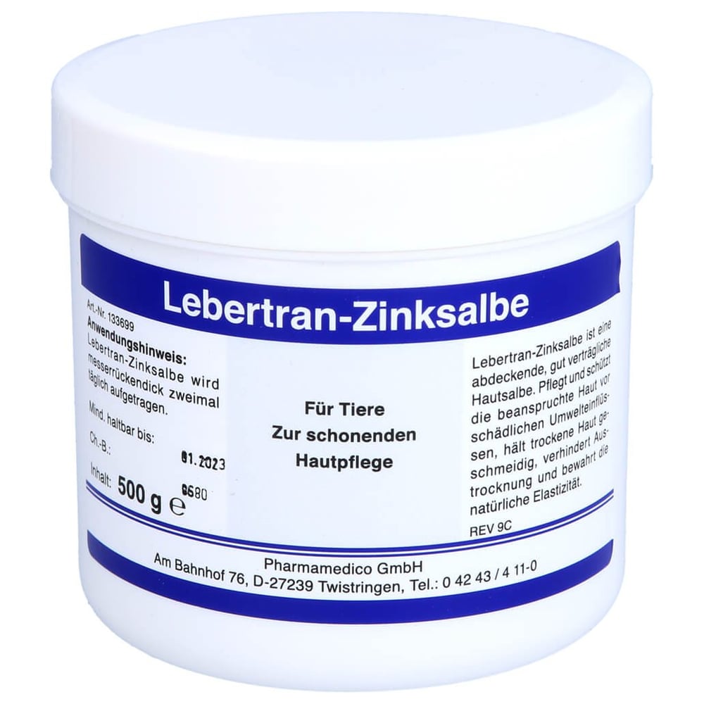 Lebertran Zinksalbe vet.