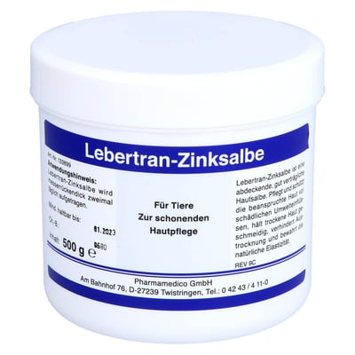 Lebertran Zinksalbe vet.