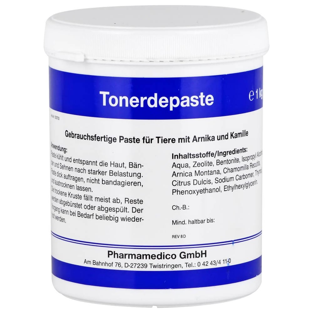 Tonerdepaste vet.