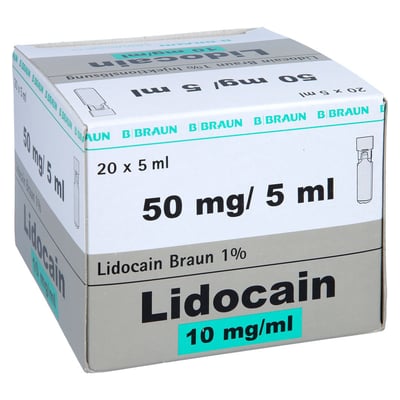 Lidocain Braun 1% Mini-Plasco connect