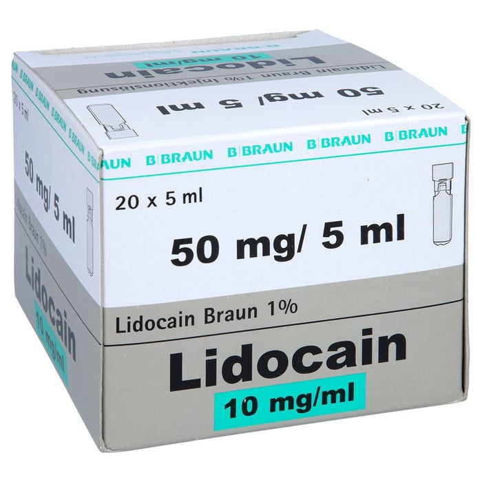 Lidocain Braun 1% Mini-Plasco connect