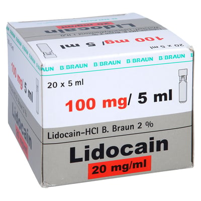 LIDOCAIN-HCl B.Braun 2 % Miniplasco connect Injektion -L. Produktbild 1