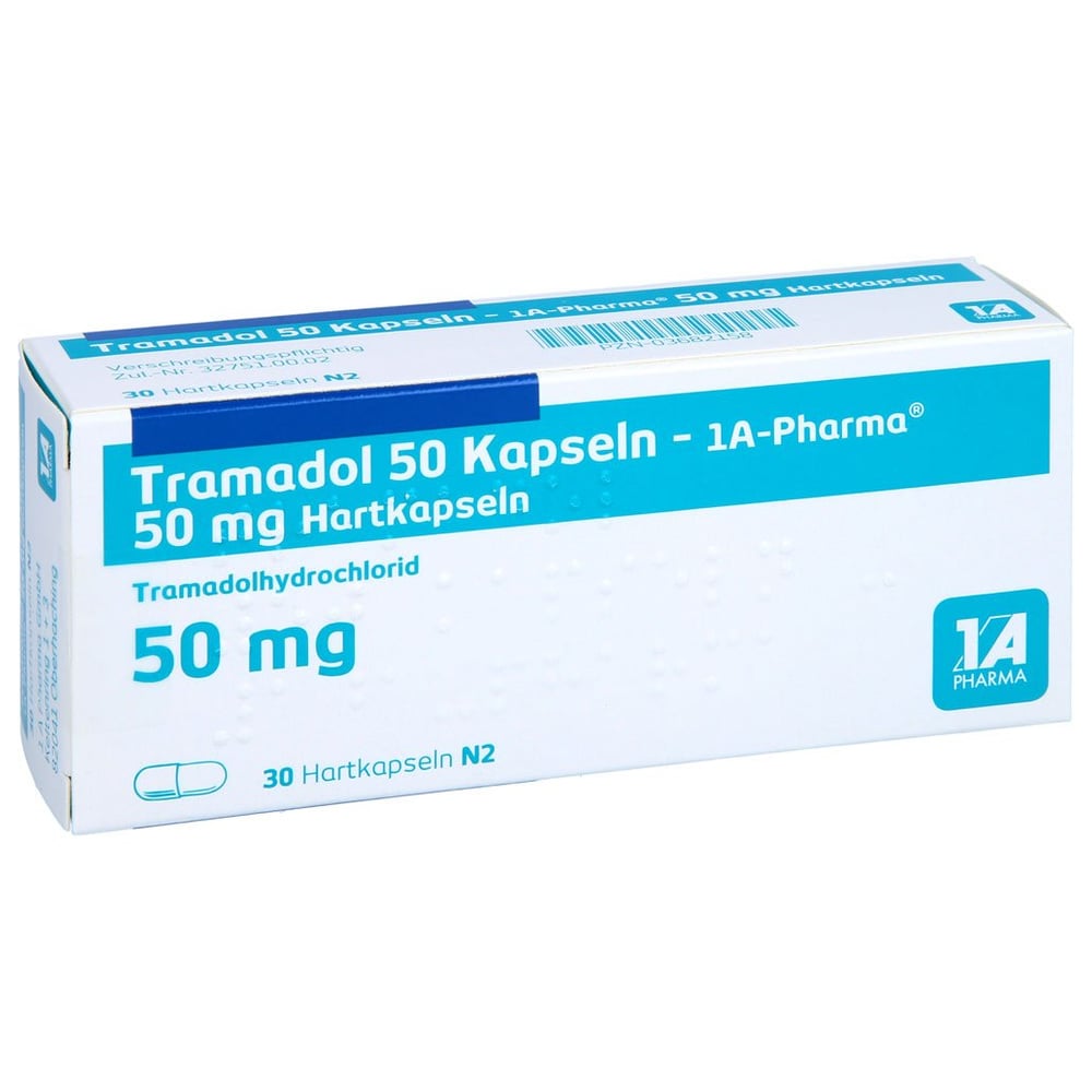 Tramadol 50 Kapseln-1A Pharma