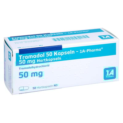 Tramadol 50 Kapseln-1A Pharma