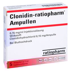 Clonidin-ratiopharm 0,15 mg/ml