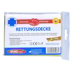 Rettungsdecke 160x210cm Gold/Silber