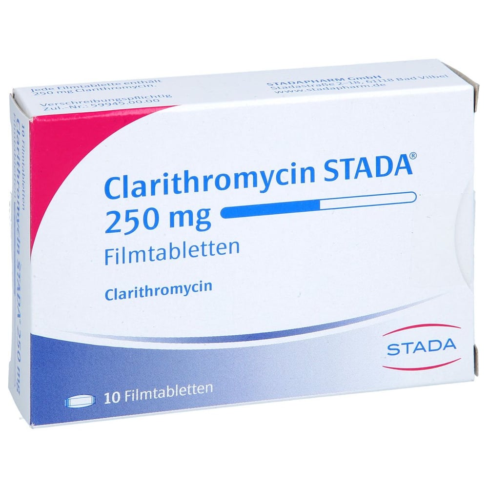 Clarithromycin STADA 250 mg