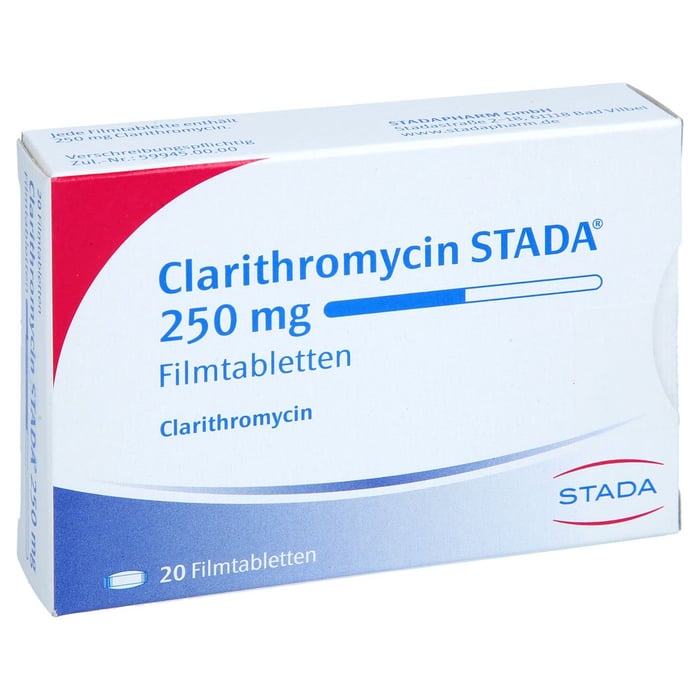Clarithromycin STADA 250mg