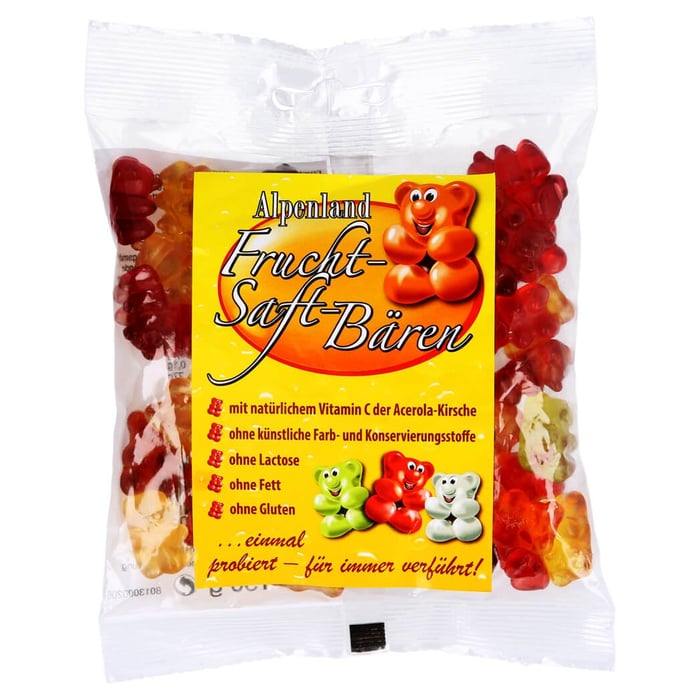 Fruchtsaftbären Alpenland Kleine Bären