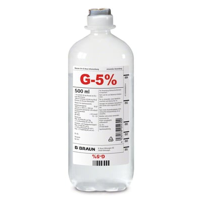 Glucose 5% Braun Ecobag