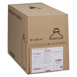 Glucose 5% B.Braun Ecoflac plus