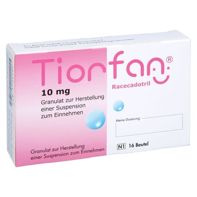 Tiorfan 10 mg Granulat z Herstell ein Susp z Einehm Produktbild 1