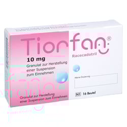 Tiorfan 10mg Granulat z Herstell ein Susp z Einehm