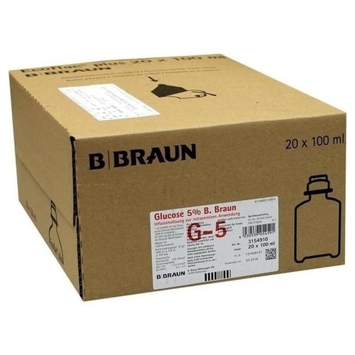 Glucose 5% B.Braun Ecoflac plus