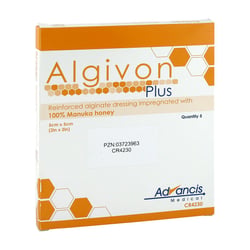 Algivon Plus Honigalginat 5x5 cm