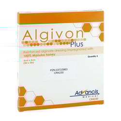 Algivon Plus Honigalginat 5x5cm