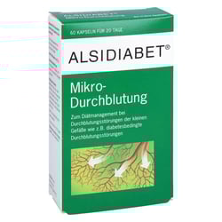 Alsidiabet Diabetiker Mikro Durchblutung Kapseln