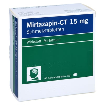 Mirtazapin - CT 15 mg Schmelztabletten
