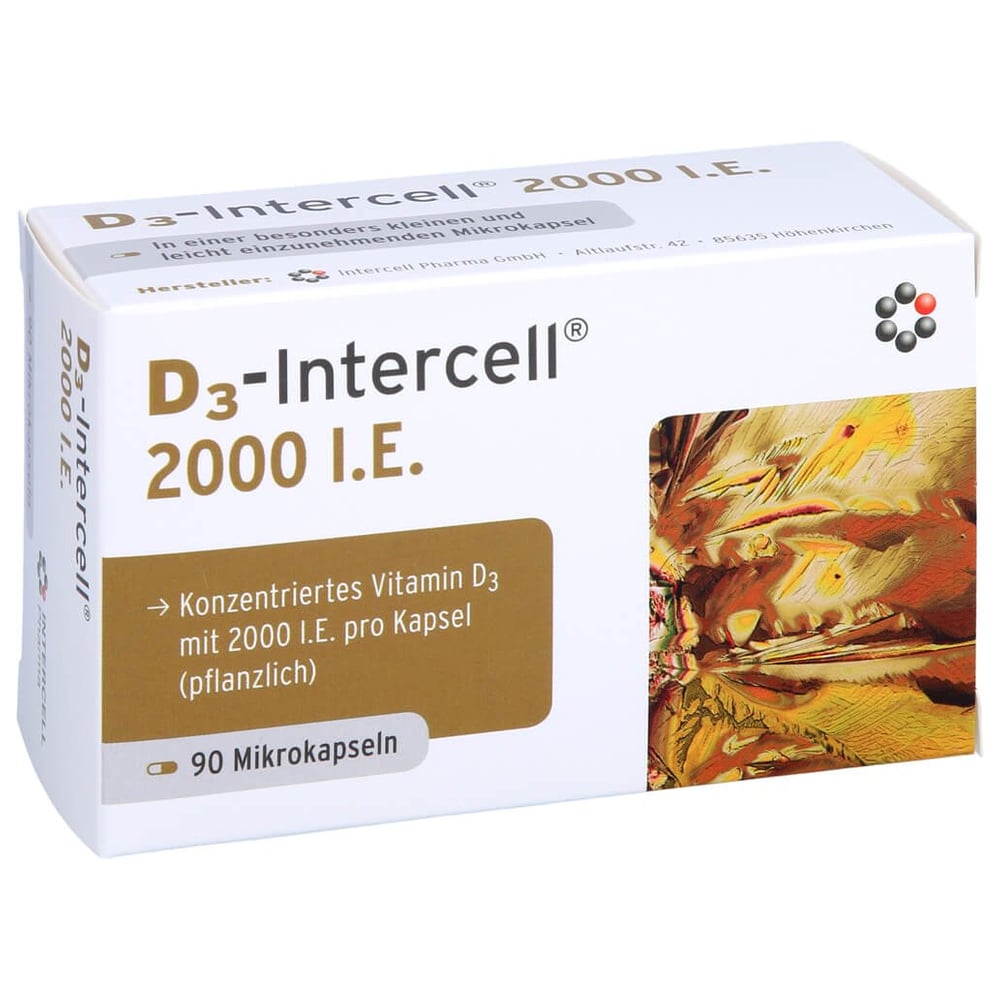 D3-INTERCELL 2.000 I.E. Kapseln