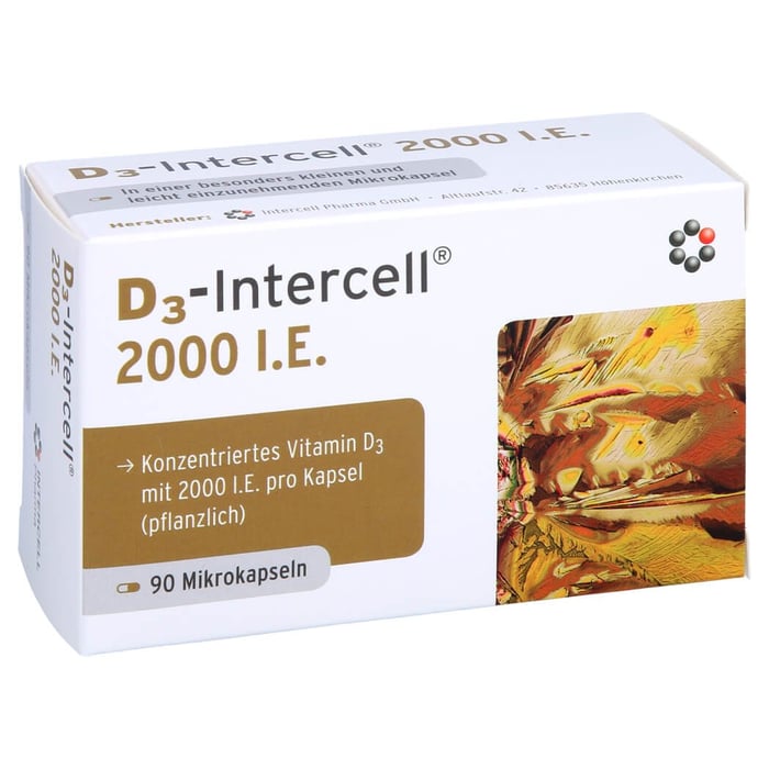 D3-INTERCELL 2.000 I.E. Kapseln