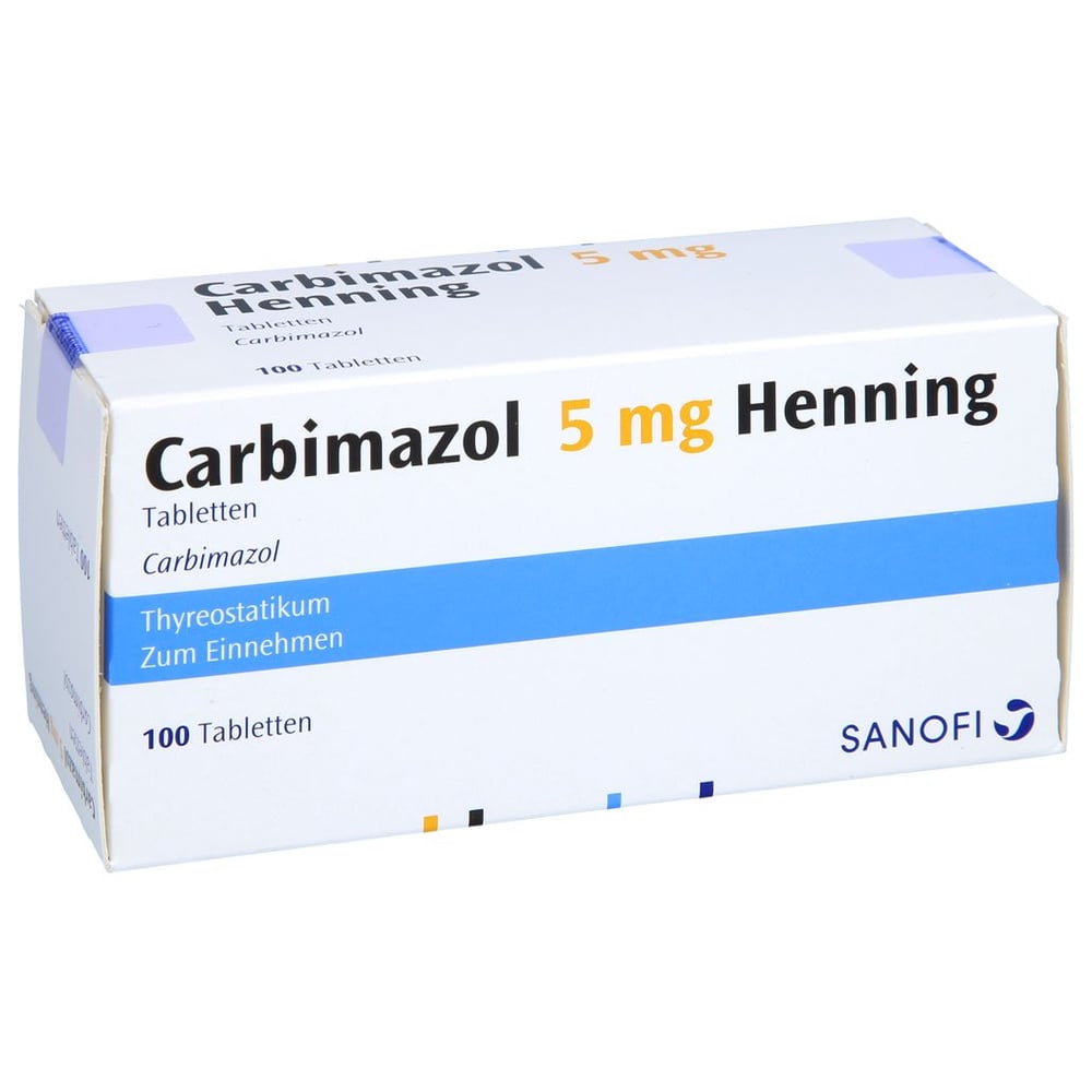 Carbimazol 5 mg Henning