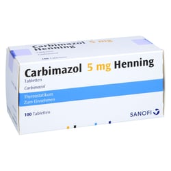 Carbimazol 5 mg Henning