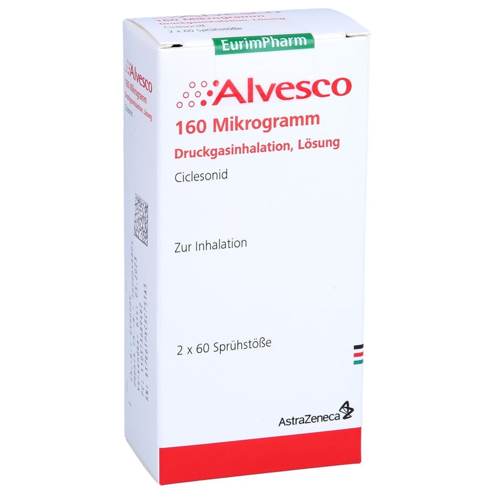 Alvesco 160 Mikrogramm Druckgasinhalation