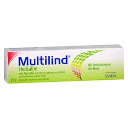 Multilind Heilsalbe mit Nystatin und Zinkoxid