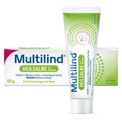 Multilind Heilsalbe mit Nystatin und Zinkoxid